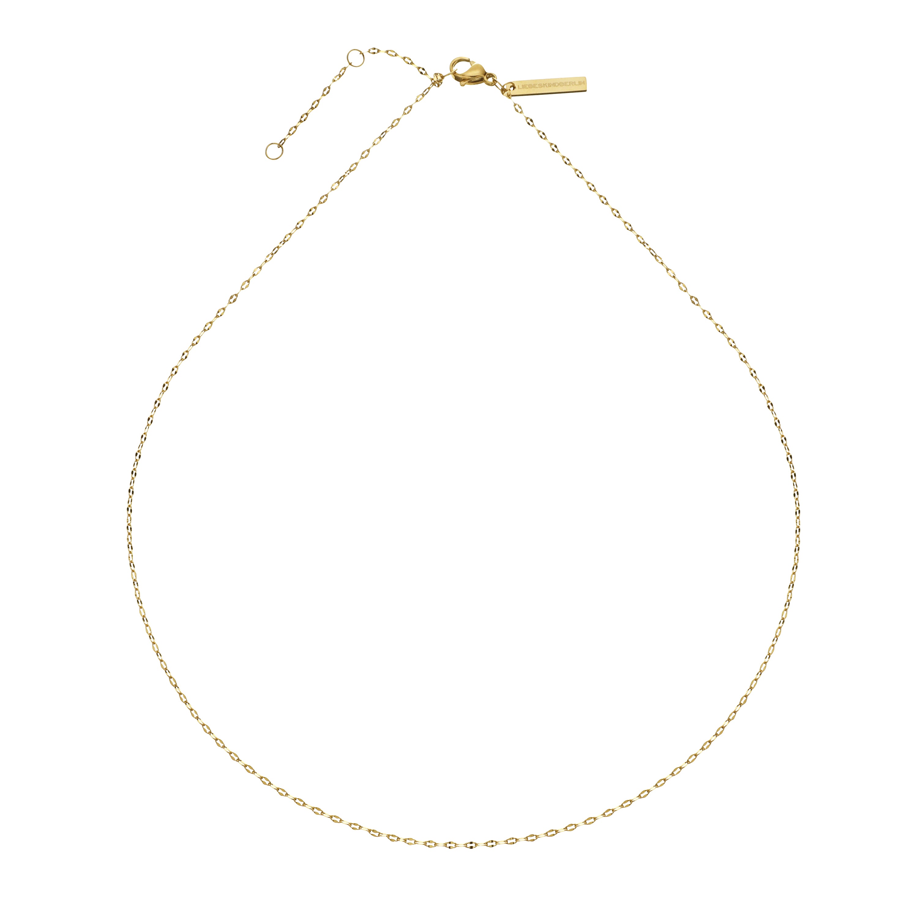 Liebeskind Berlin Halskette - Glitter Chain in der Farbe gold Produktbild