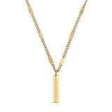 Liebeskind Berlin Halskette; individuell anpassbare Y-Kette in der Farbe gold Nahaufnahme