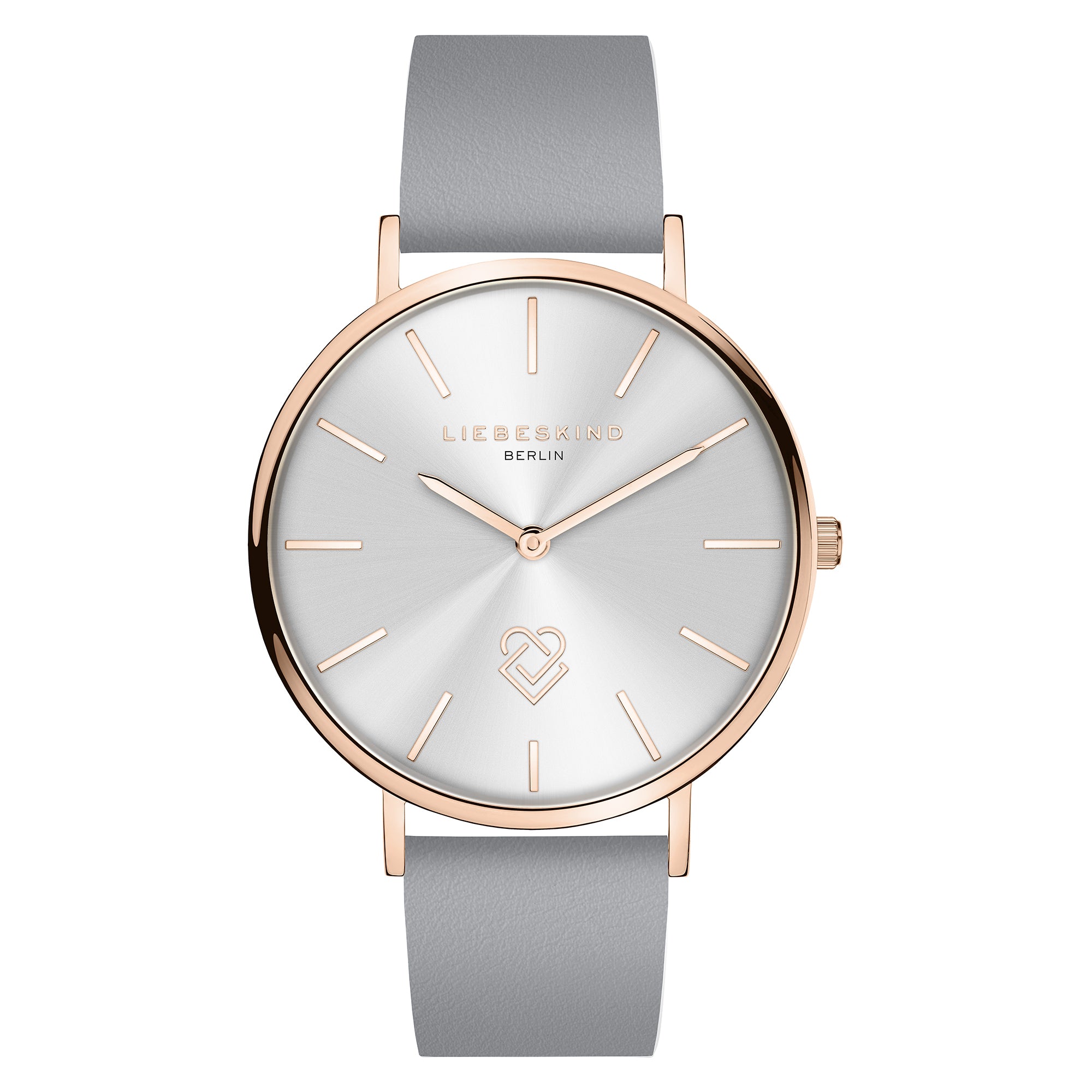 Liebeskind Berlin Armbanduhr - Keep Loving mit austauschbarem Lederarmband; in der Farbe roségold Produktbild