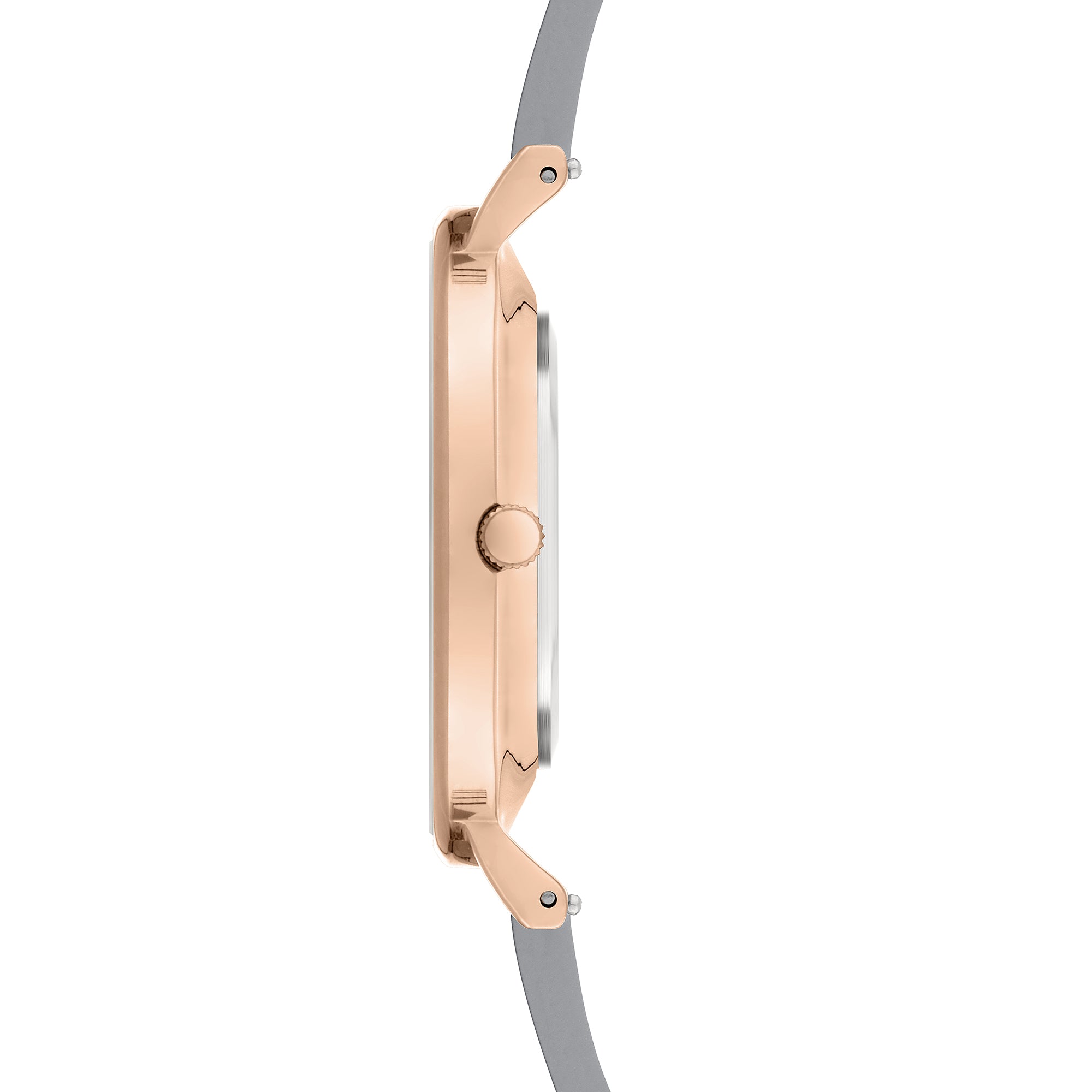 Liebeskind Berlin Armbanduhr - Keep Loving mit austauschbarem Lederarmband; in der Farbe roségold Seitenansicht