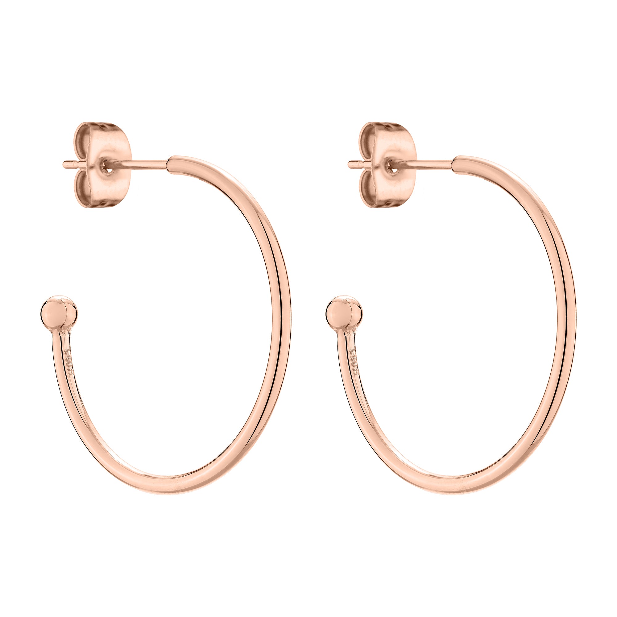 Tamaris Creole mit eckigem Zirkoniastein-Anhänger in der Farbe roségold Zusatzbild ohne Anhänger