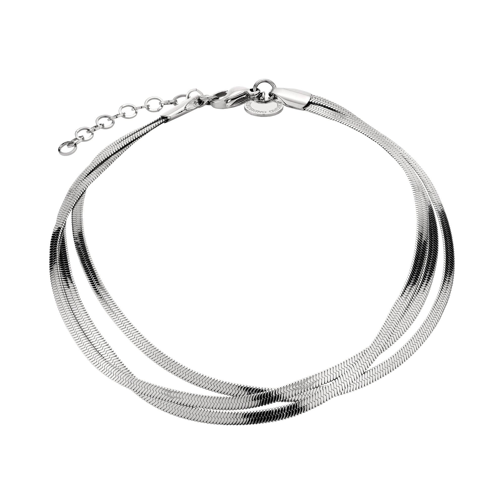 Liebeskind Berlin Fußkette - Snake Chain; Layering Fußkettchen in der Farbe silber Produktbild