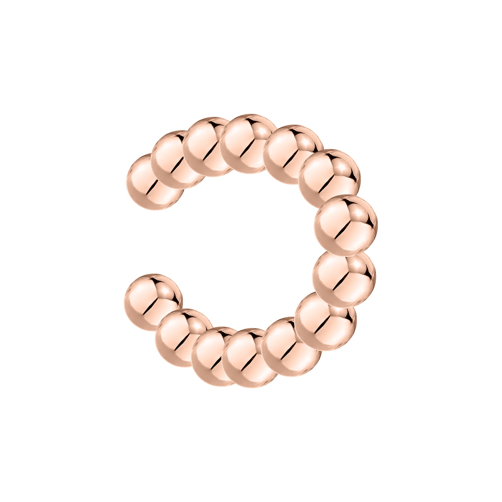 Tamaris Ear Cuff im Kugeldesign in der Farbe roségold Produktbild