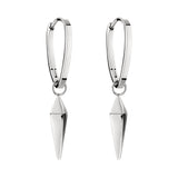 Liebeskind Berlin Creole mit geometrischen Pendulum-Anhänger in der Farbe silber Produktbild