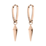 Liebeskind Berlin Creole mit geometrischen Pendulum-Anhänger in der Farbe roségold Produktbild