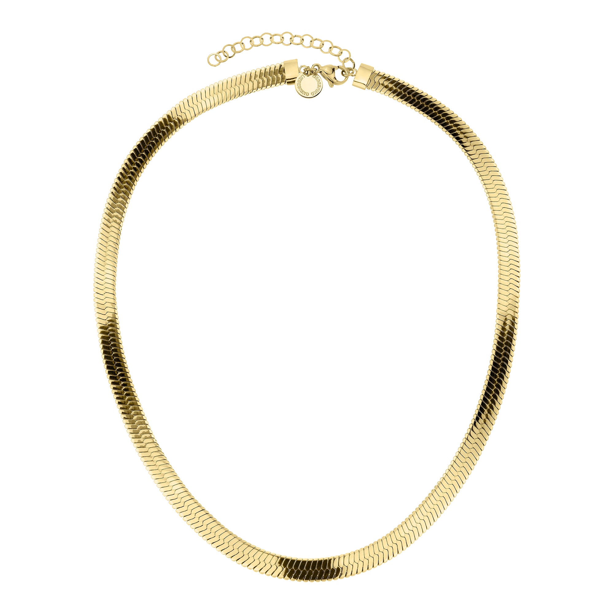 Liebeskind Berlin Halskette mit Schlangenkette in der Farbe gold Zusatzbild