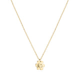 Die Cool Time Kids Halskette - The Cool Smiley von Cool Time hat eine goldene Kette mit einem verspielten Smiley-Blumen-Anhänger und ist damit ein lustiges Accessoire für jede Gelegenheit.
