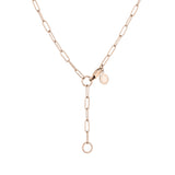 Cool Time Kids Halskette; moderne individuell einstellbare Kette in der Farbe roségold Produktbild