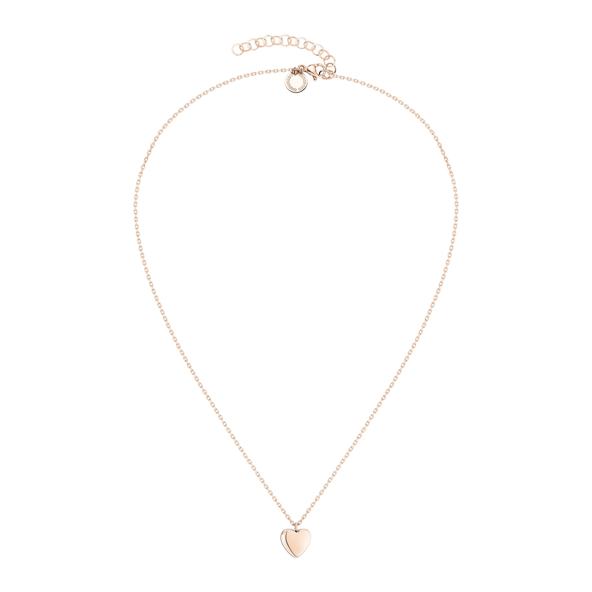 Die LIEBESKIND BERLIN Halskette - My Heart ist eine zarte goldene Halskette mit einem kleinen Herzanhänger und verstellbarem Verschluss, gefertigt im unverkennbaren Stil von Liebeskind Berlin.