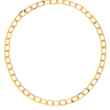 PDPaola Halskette bestehend aus einer groben, goldenen Ankerkette mit großen Gliedern; Produktbild