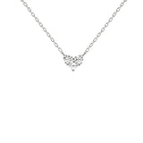 PDPaola Set - The Gem Set; bestehend aus einer silbernen Ankerkette mit Steinchenanhänger und silbernen, steinbesetzten Creolen; Produktbild