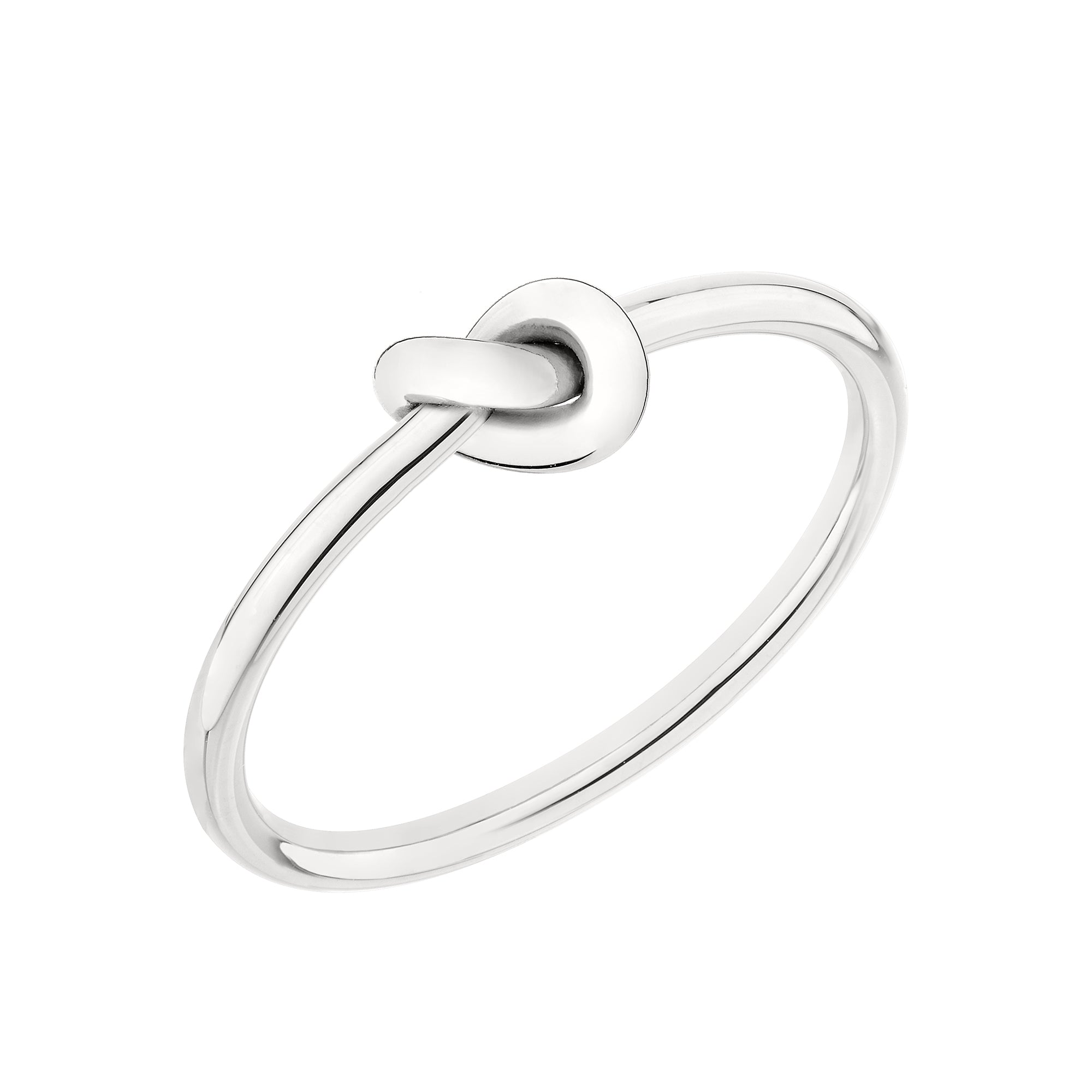 Liebeskind Berlin Ring - The Knot; mit Knotenstruktur in der Farbe silber; Größe 56 Produktbild