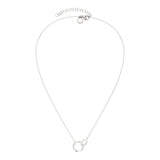 Die LIEBESKIND BERLIN Halskette - The Organic Twist von Liebeskind Berlin ist mit zwei ineinandergreifenden Kreisen und einem verstellbaren Verschluss ideal für einen schicken Lagenlook.