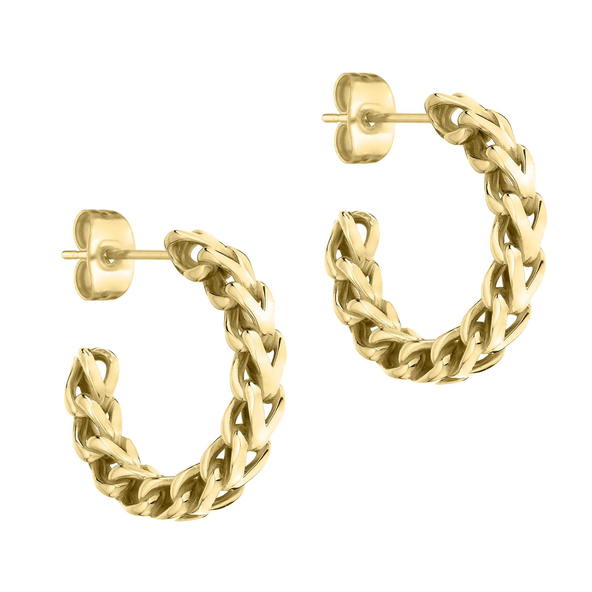 Liebeskind Berlin Creole - The Woven; mit grober Struktur in der Farbe gold Zusatzbild