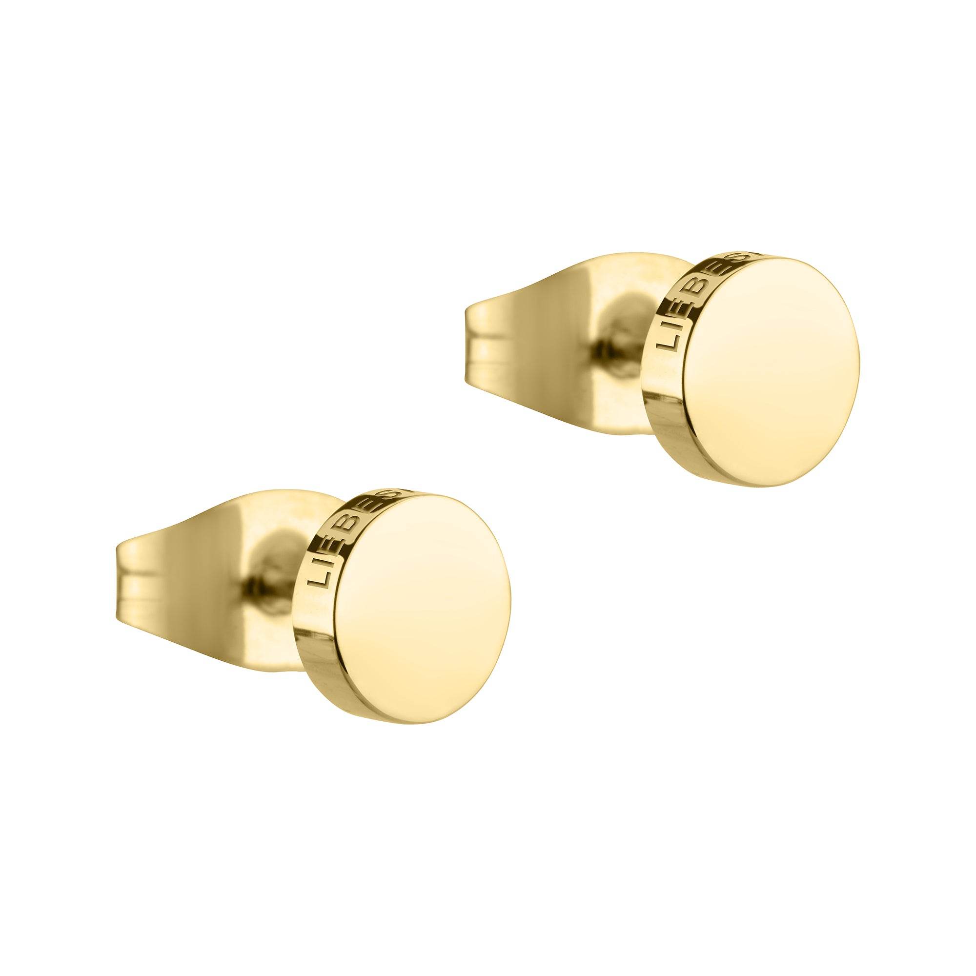Liebeskind Berlin Ohrstecker in Kreisform, in der Farbe gold; Produktbild
