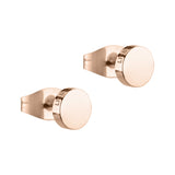 Liebeskind Berlin Ohrstecker in Kreisform, in der Farbe roségold; Produktbild