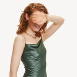 Tamaris Armband mit groben Gliedern unterschiedlicher Größen in der Farbe gold Tragebild