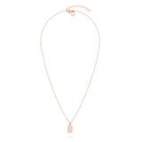Tamaris Halskette in der Farbe roségold aus feiner Kette mit feinem Logomania-Anhänger Zusatzbild