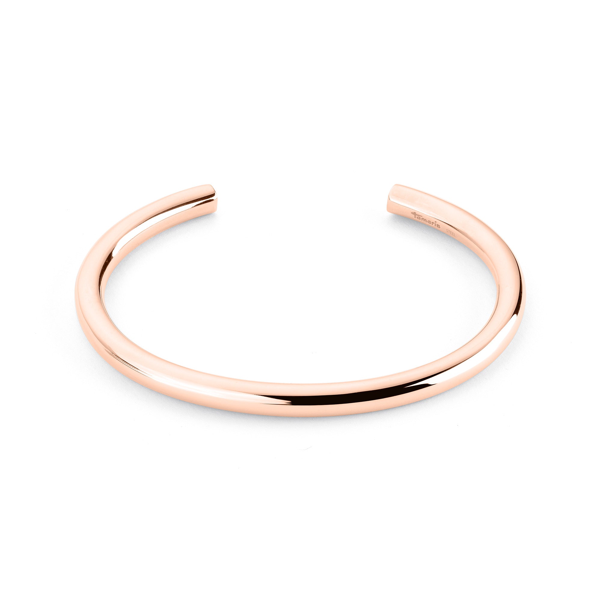 Tamaris Armreif mit glatter Struktur in der Farbe roségold Produktbild