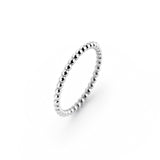 Tamaris Ring mit geriffelter Struktur in der Farbe silber; Größe 52 Produktbild