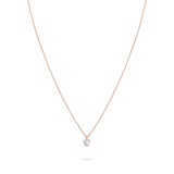 Tamaris Halskette - Be My Valentine; in der Farbe roségold mit feiner Kette und herzförmig geschliffenen Zirkonia Produktbild