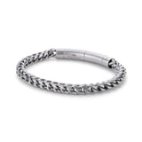 Fynch-Hatton Armband mit Fuchsschwanzkette in der Farbe silber; Produktbild