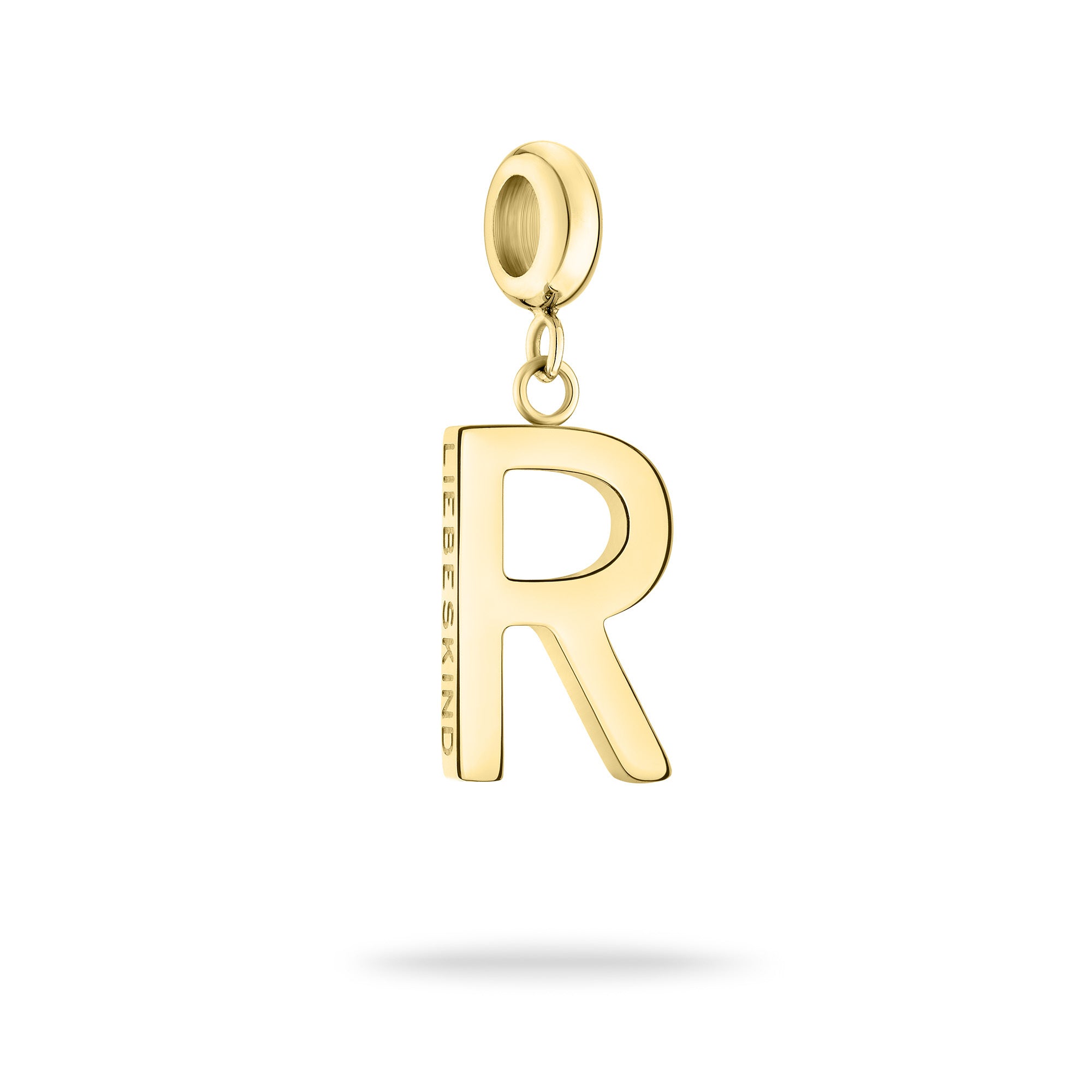 Liebeskind Berlin Charm in R-Form in der Farbe gold Produktbild