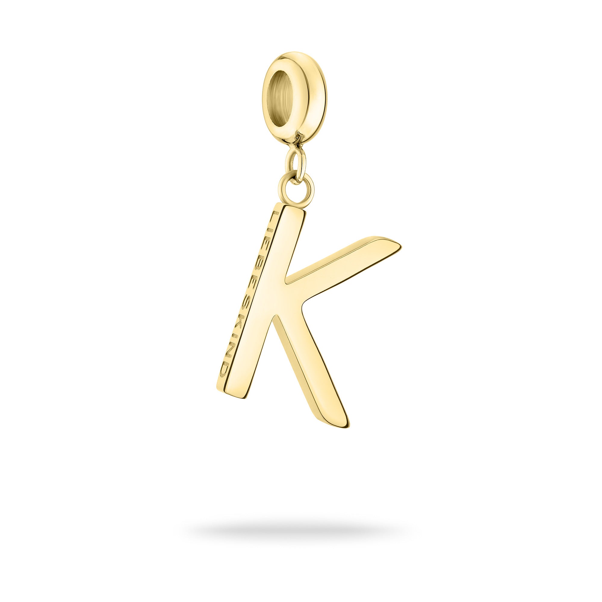 Liebeskind Berlin Charm in K-Form in der Farbe gold Produktbild