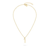 Die Tamaris Halskette - Glaube, Liebe, Hoffnung von Tamaris ist mit zwei kleinen Anhängern an einer zarten Goldkette versehen - ein bedeutungsvoller Talisman und idealer Geschenkschmuck.