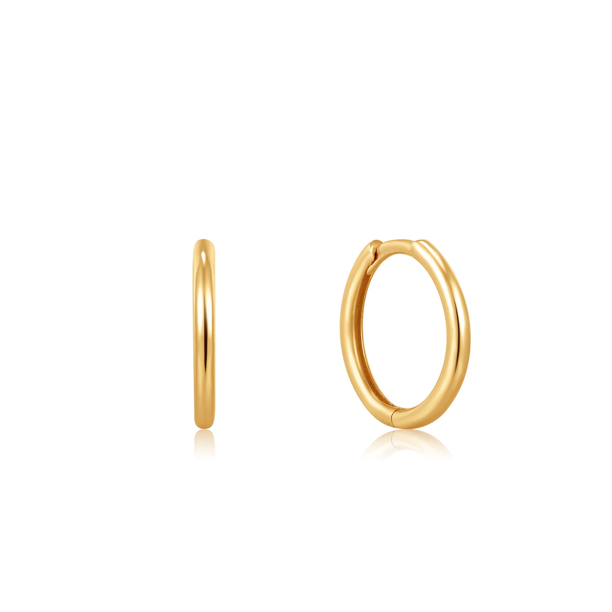 Ania Haie Creole – The Huggie Basic Hoop - Cool | Time