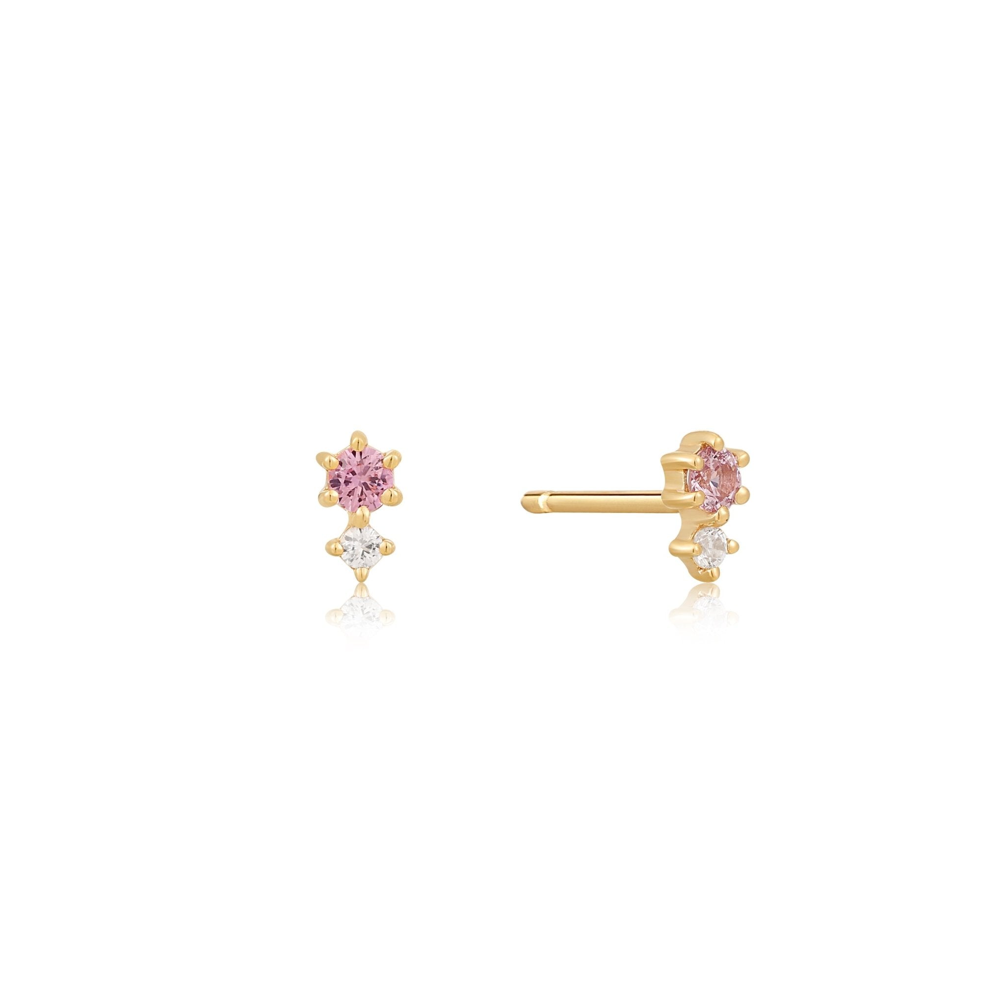 Ania Haie Ohrstecker – Pink Sapphire - Cool | Time
