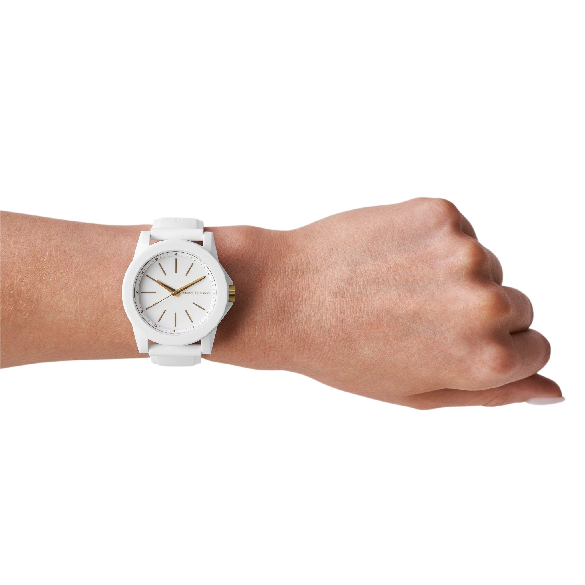 Armani Exchange Armbanduhr – The White Silikon - Cool | Time
