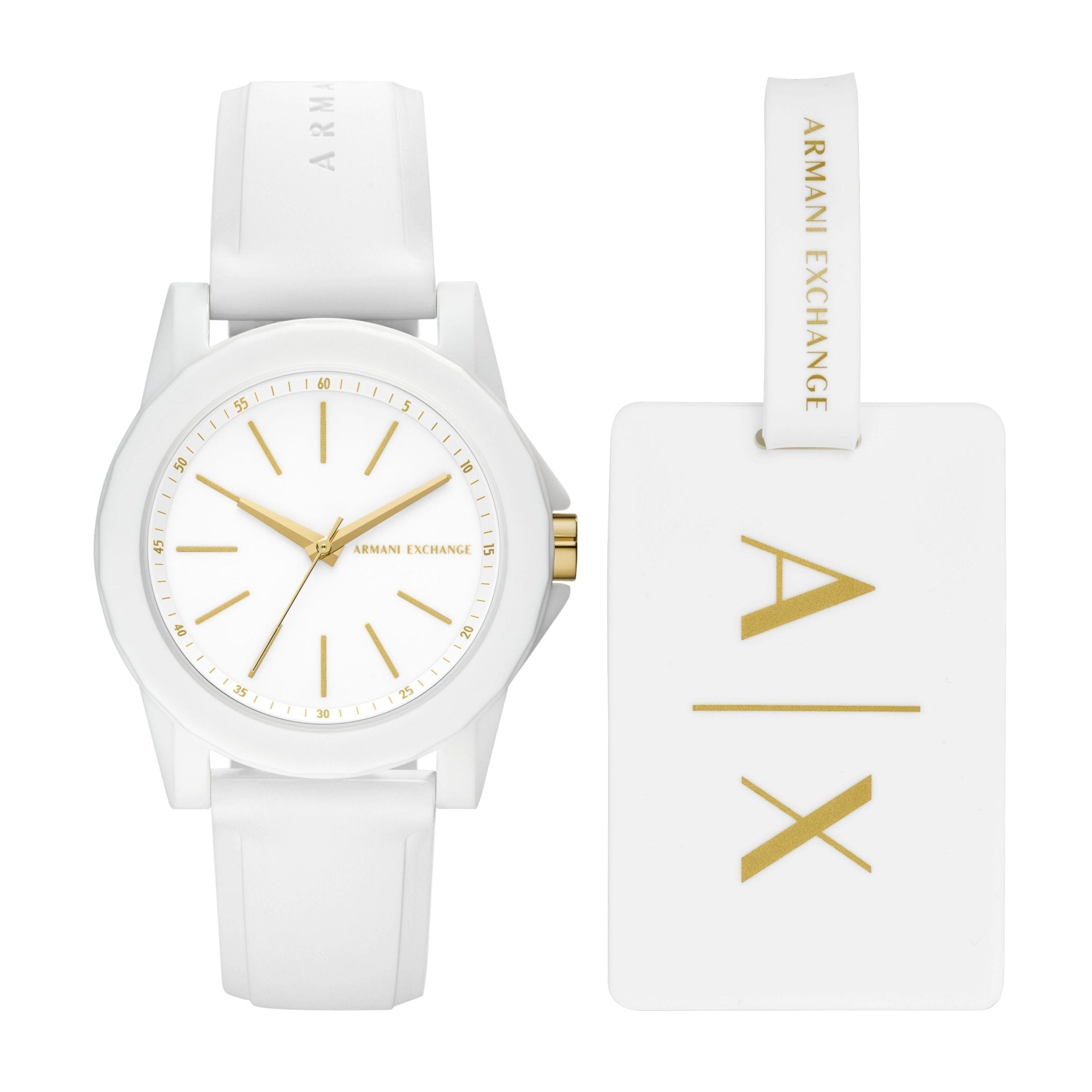 Armani Exchange Armbanduhr – The White Silikon - Cool | Time