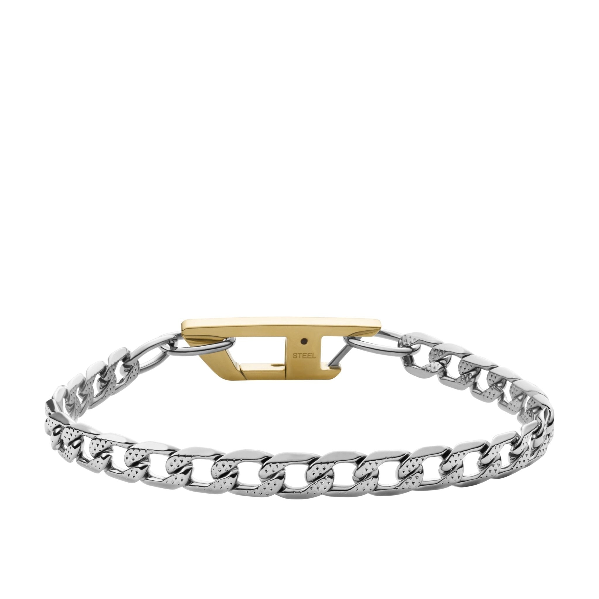 Diesel Armband – The Basic Piece with Golden Detail - Cool | Time