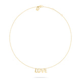 Die Echtzeit Halskette - Love Letters von Echtzeit ist eine elegante Damenkette mit zartem Design und LOVE-Anhänger - ideal für besondere Momente.