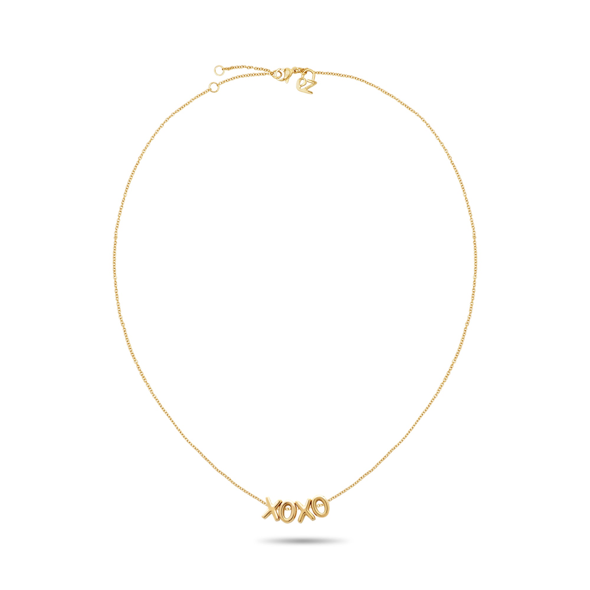 Die Echtzeit Halskette - XOXO von Echtzeit ist eine elegante Goldkette mit einem schicken XOXO-Anhänger - der perfekte Edelstahlschmuck für Ketten Damen, die stilvolle Accessoires lieben.