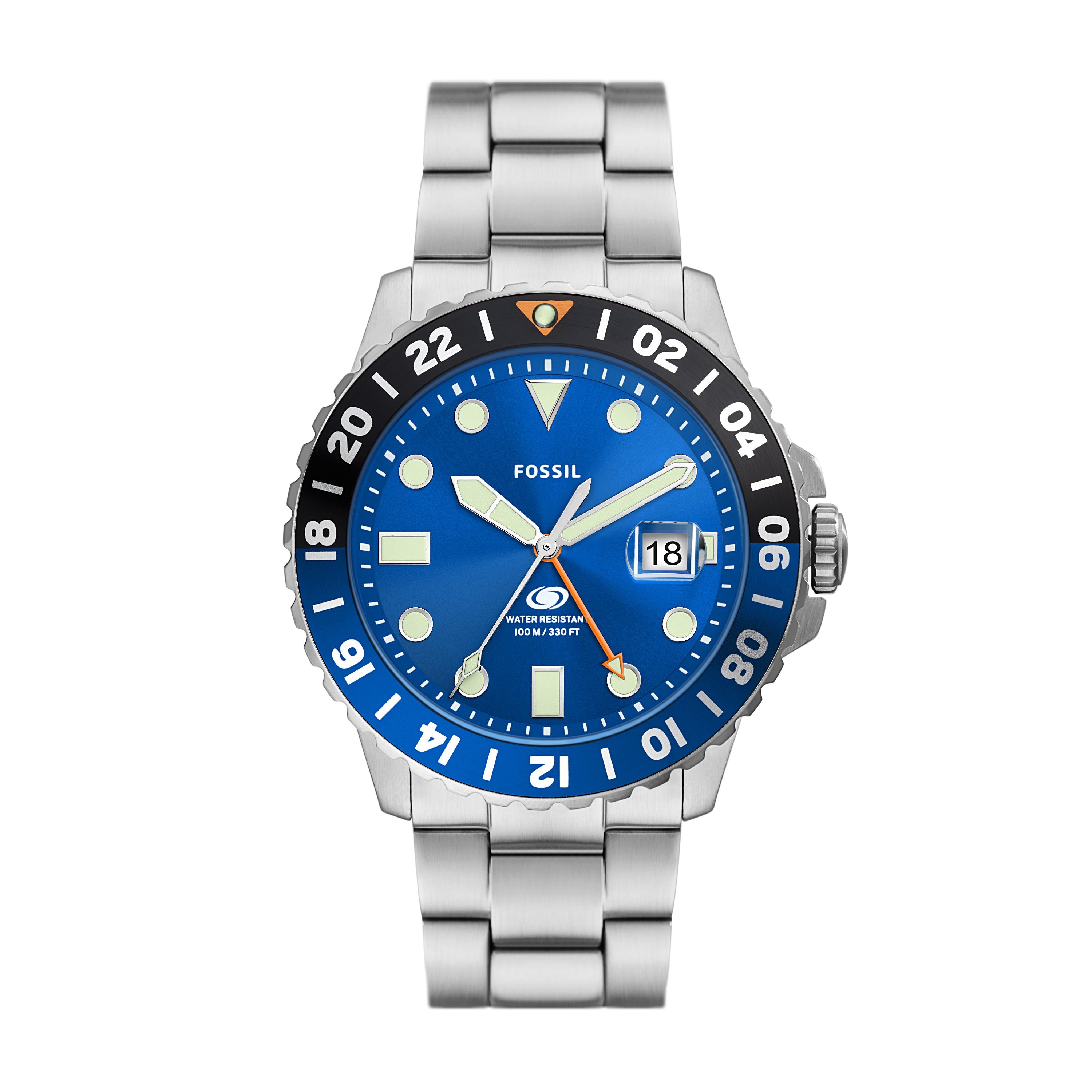 Fossil Armbanduhr – The Blue Basic – Cool Time