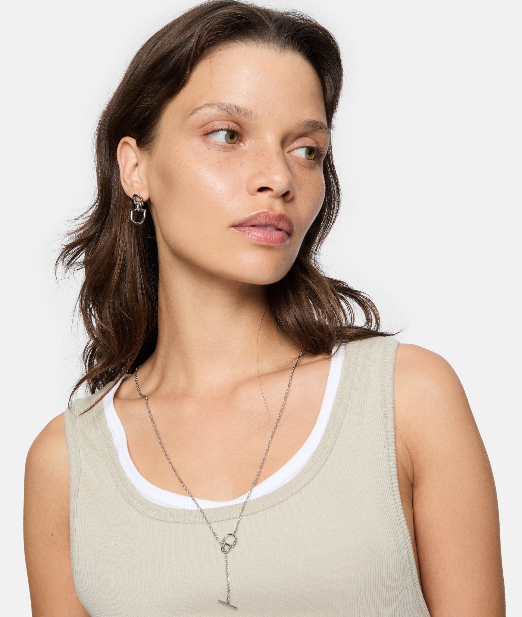 LIEBESKIND BERLIN Halskette – The D - Link T - Bar - Cool | Time