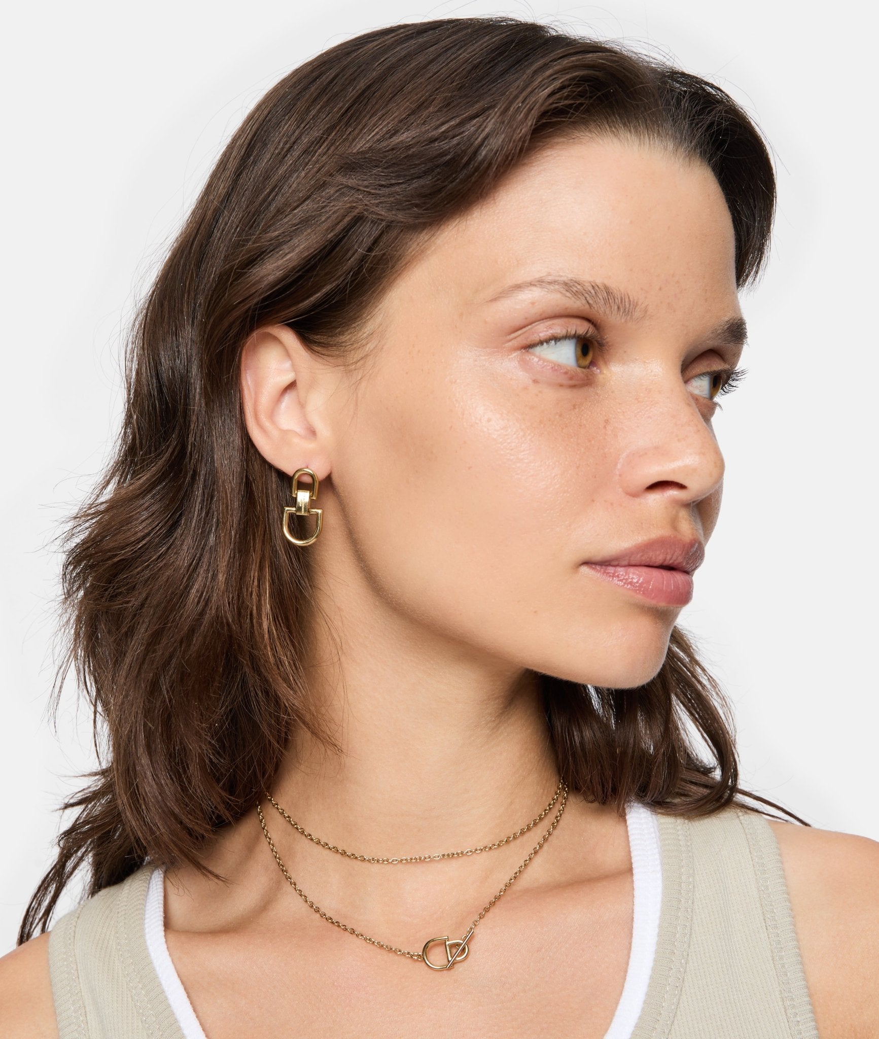 LIEBESKIND BERLIN Halskette – The D - Link T - Bar - Cool | Time