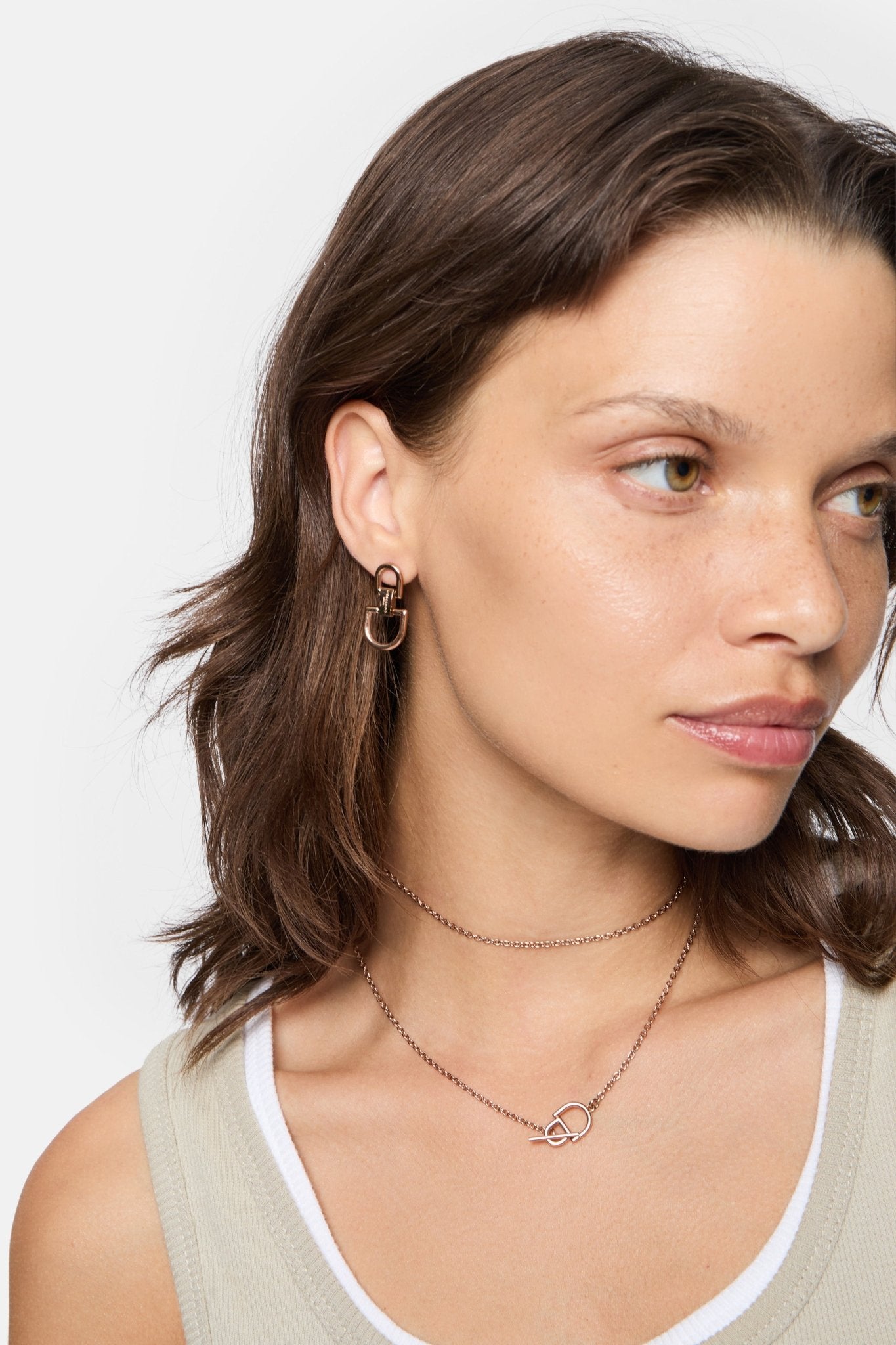 LIEBESKIND BERLIN Halskette – The D - Link T - Bar - Cool | Time