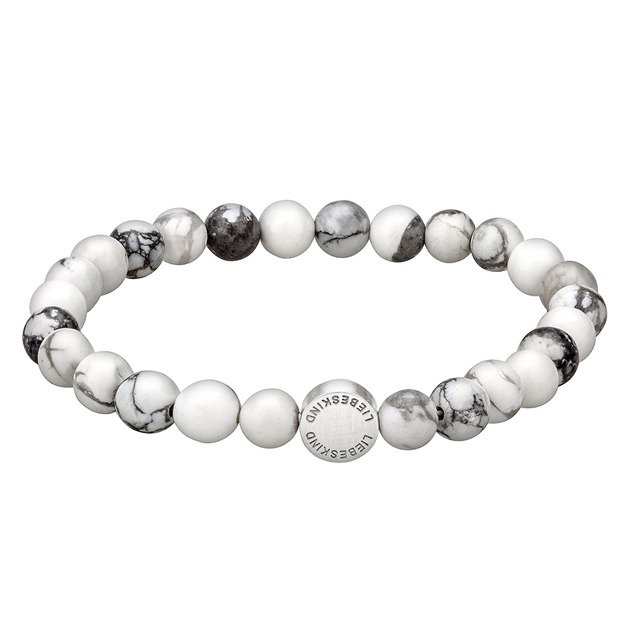 Liebeskind Berlin Armband bestehend aus Howlith Halbedelsteinbeads; Produktbild