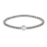 Liebeskind Berlin Armband bestehend aus silbernen Edelstahlbeads; Produktbild