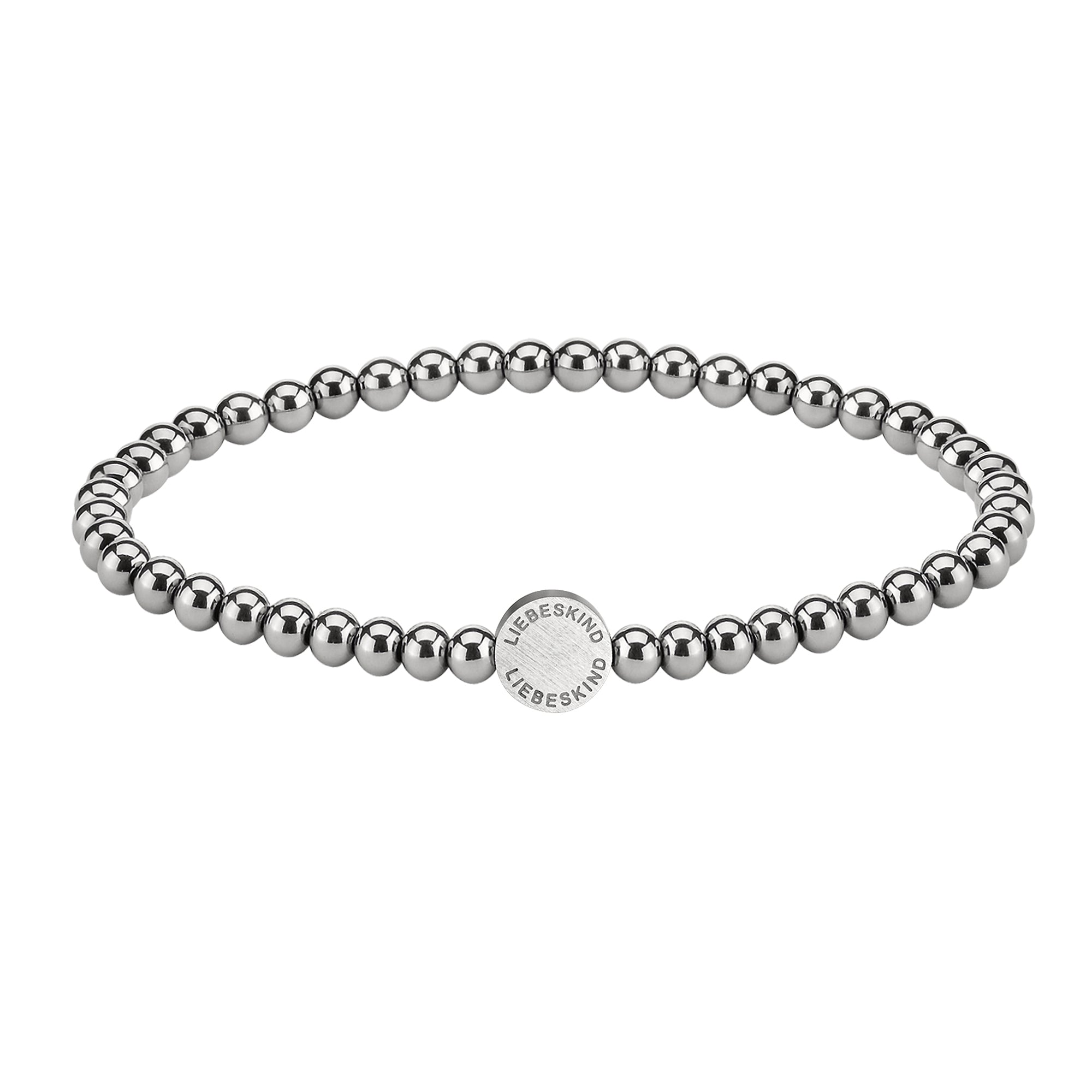 Liebeskind Berlin Armband bestehend aus silbernen Edelstahlbeads; Produktbild
