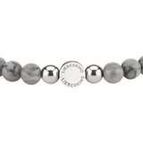 Grey Jasper – Blue Vein Beads Armband von LIEBESKIND BERLIN, Nahaufnahme