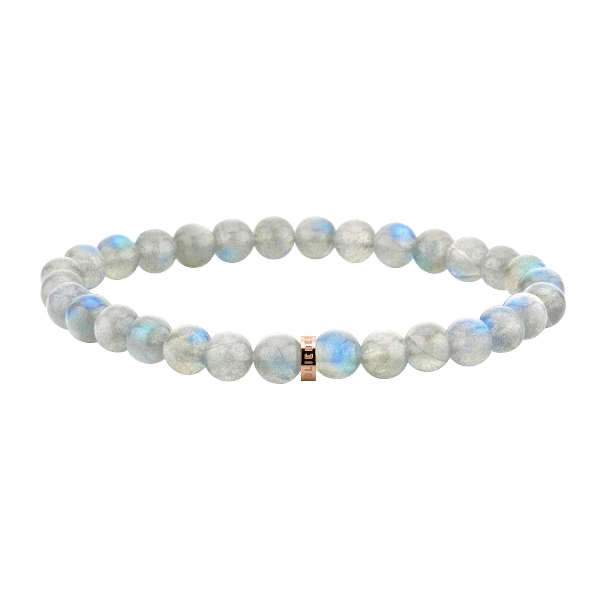 Liebeskind Berlin Armband Beads; Mondstein in der Farbe roségold Steingröße 6mm Produktbild
