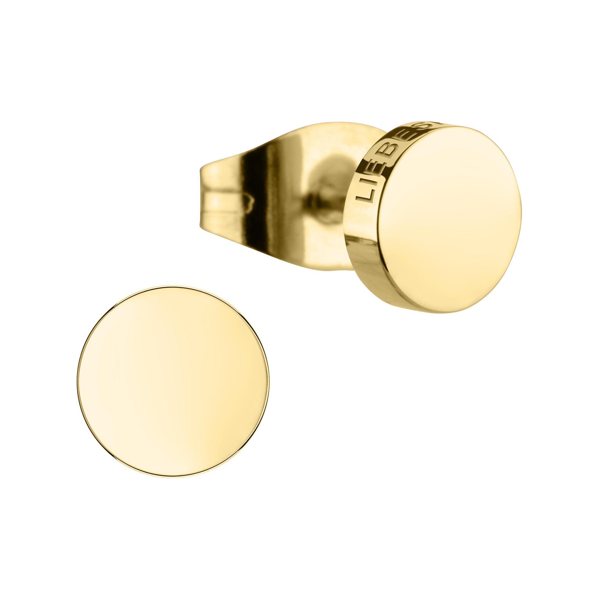 Liebeskind Berlin Ohrstecker in Kreisform, in der Farbe gold; Zusatzbild