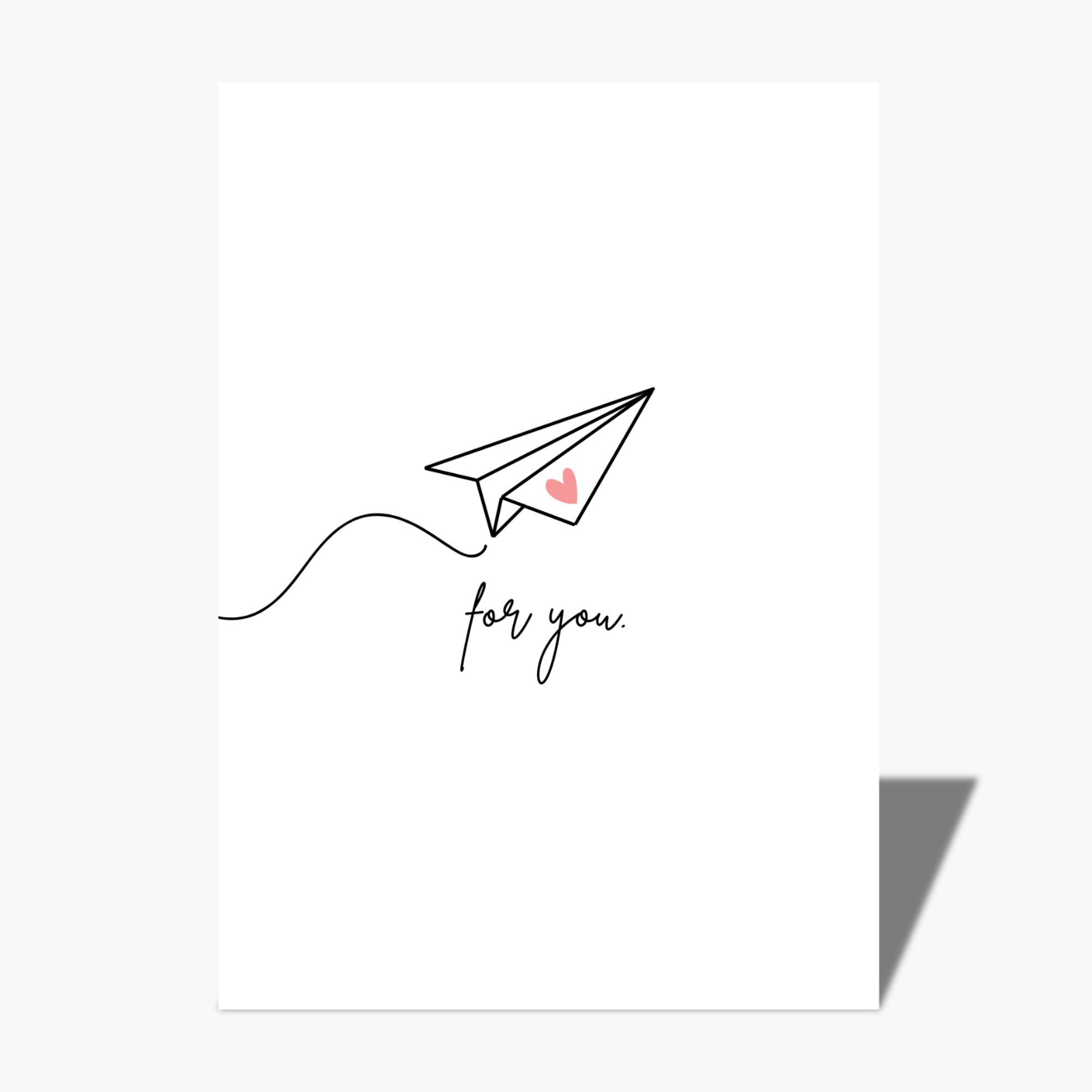 Postkarte – For You DIN A6 - Cool | Time