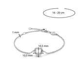 Ti Sento Milano Armband – The Sparkling Heart - Cool | Time