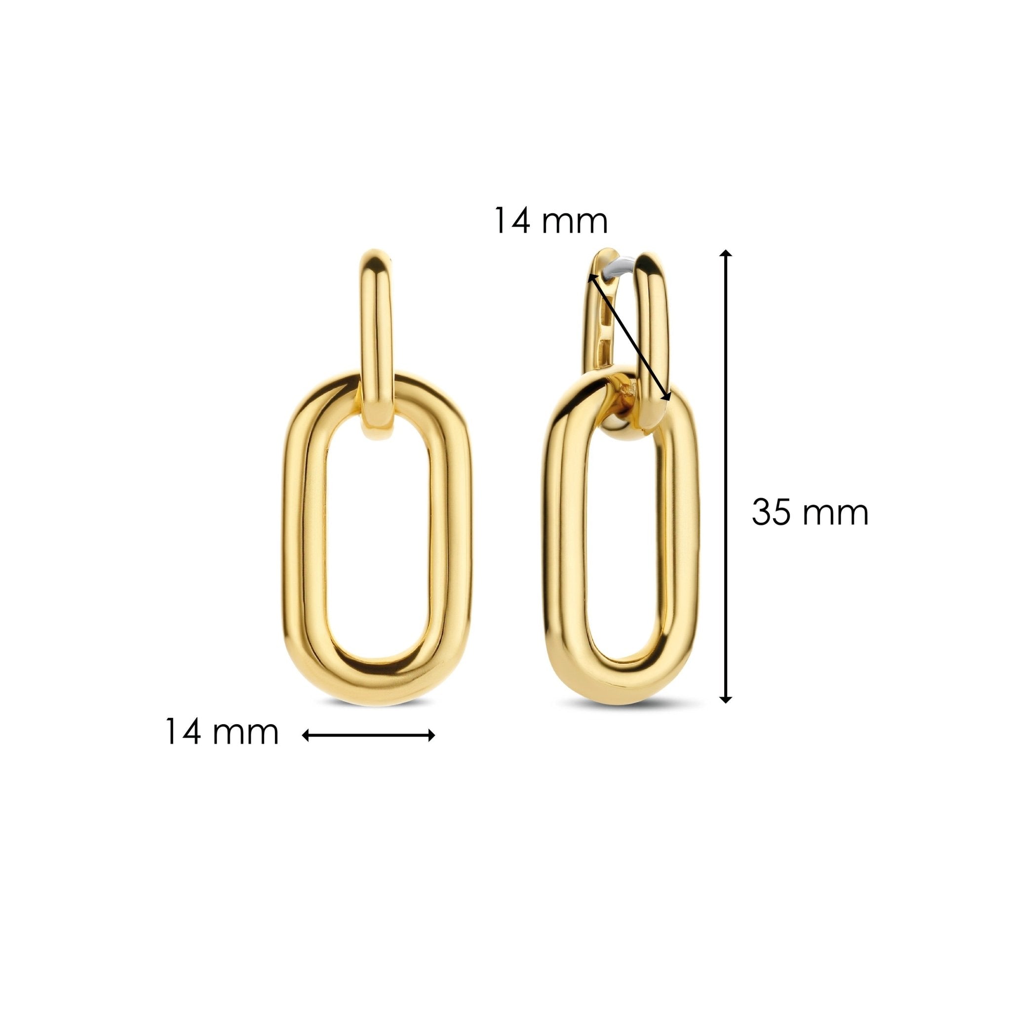 Ti Sento Milano Ohrhänger – The Golden Idol - Cool | Time