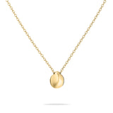 Die Tamaris Halskette - Modern Layering von Tamaris überzeugt mit goldener Schlangenkette und kleinem, glattem, unregelmäßig ovalem Anhänger - ein elegantes Schmuckstück für Damen.